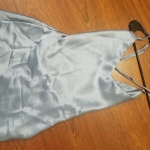 Baby blue Victoria secret satin nighty